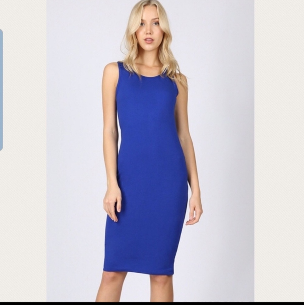 Sleeveless Midi Dress